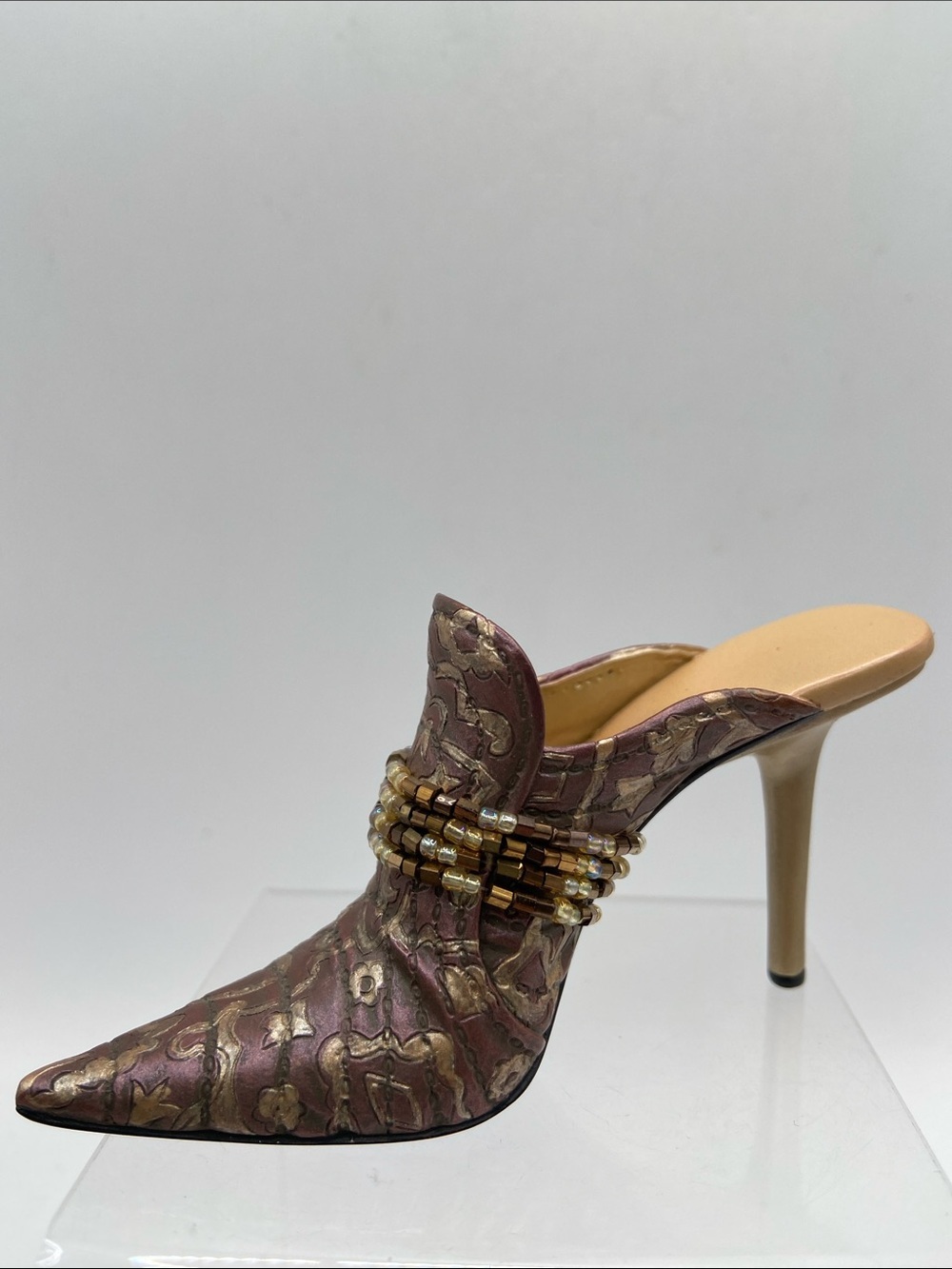 Just The Right Shoe by Raine Uptown Miniature Shoe Figurine Collectible